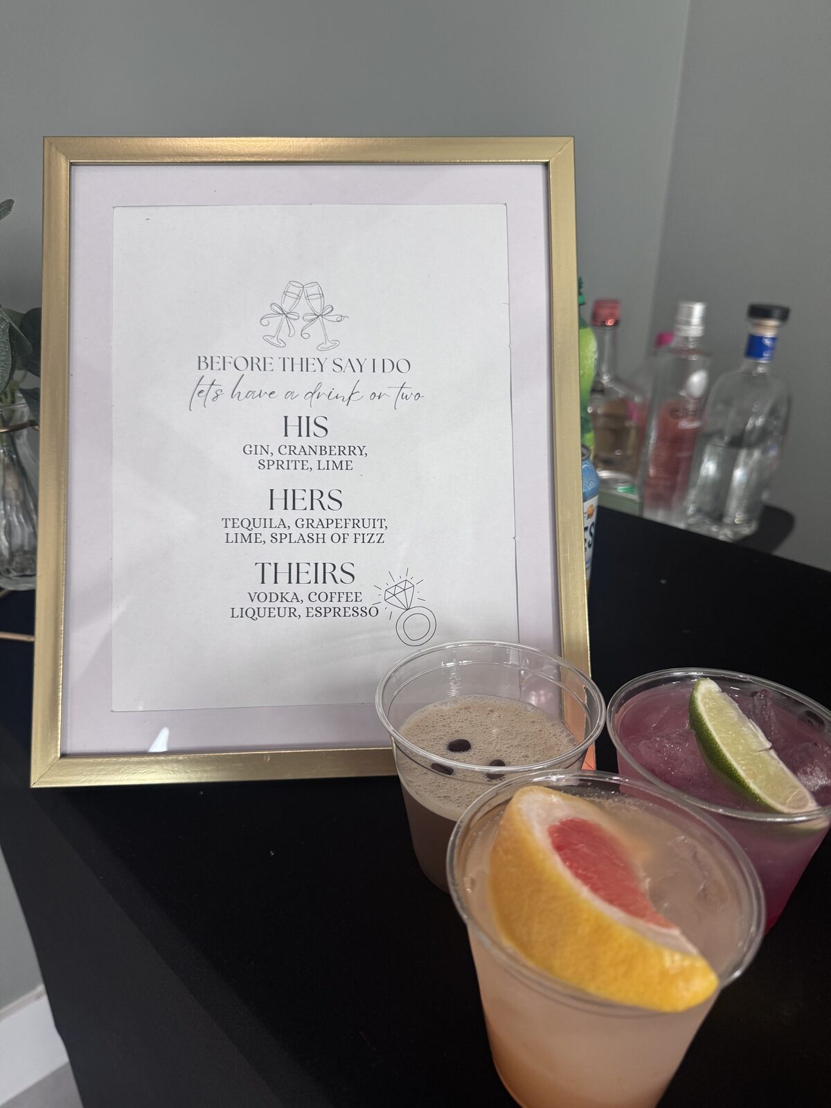 Mocktails detail